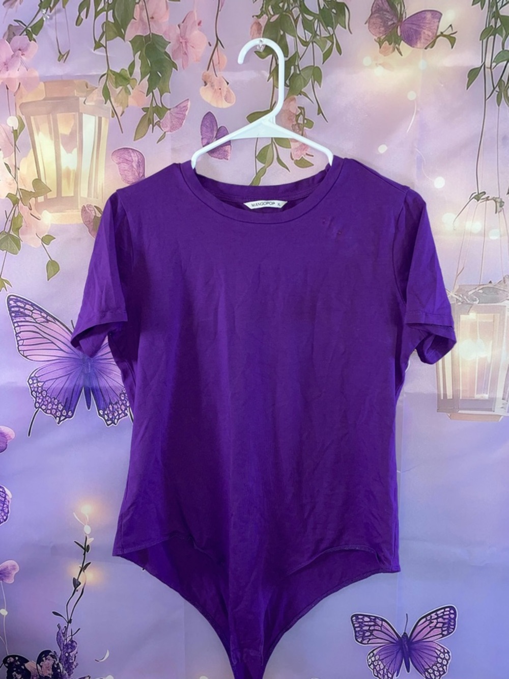 Purple Women’s Bodysuit Tee - Mangopop
